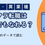 文系・異業種からインフラエンジニアになれるかを解説する記事のアイキャッチ