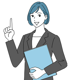 女性アドバイザーのイラスト