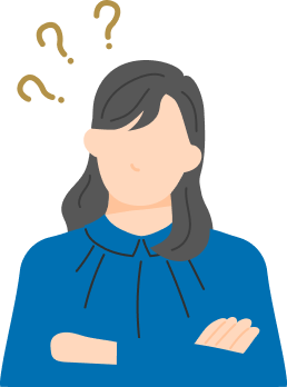 悩む女性のアイコン